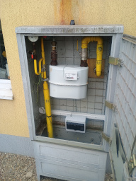 Linde Gas / Výroba / GSM 4G plynoměr Honeywell BK G16 - pohled B