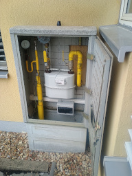 Linde Gas / Vývoj / GSM 4G plynoměr Honeywell BK G16 - pohled A