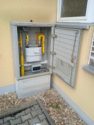 Linde Gas / Vývoj / GSM 4G plynoměr Honeywell BK G16 - pohled B