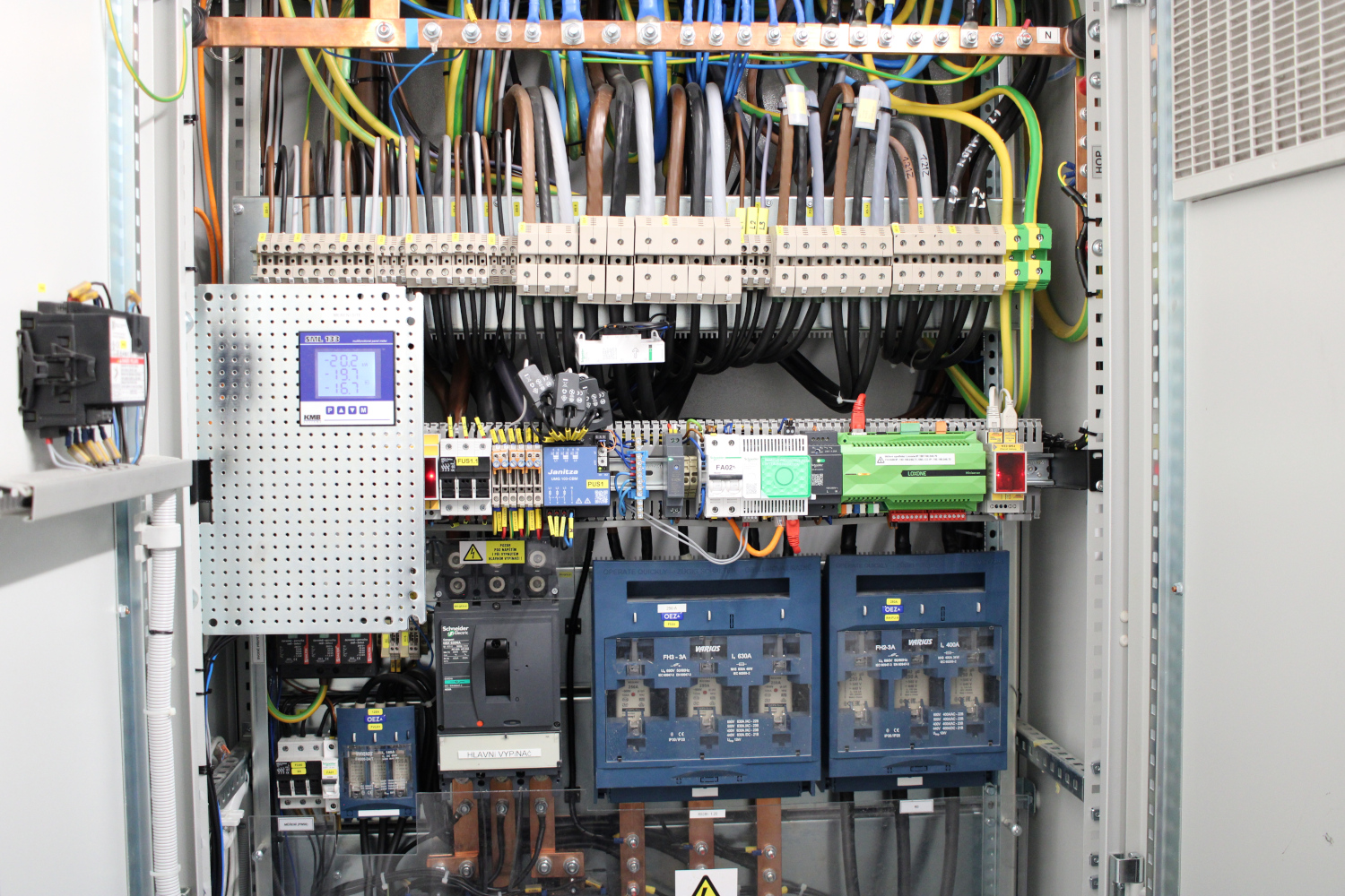 Průmyslový areál Malešice / Valeo / Hala DAS / GSM 4G Elektroměr SE1-PME 