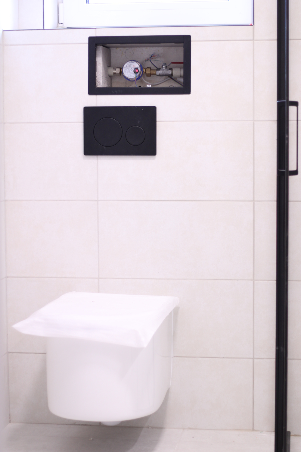 Řitka, bytový dům s 11 byty, MBus vodoměr PU2-WF2 v bytě č. 2