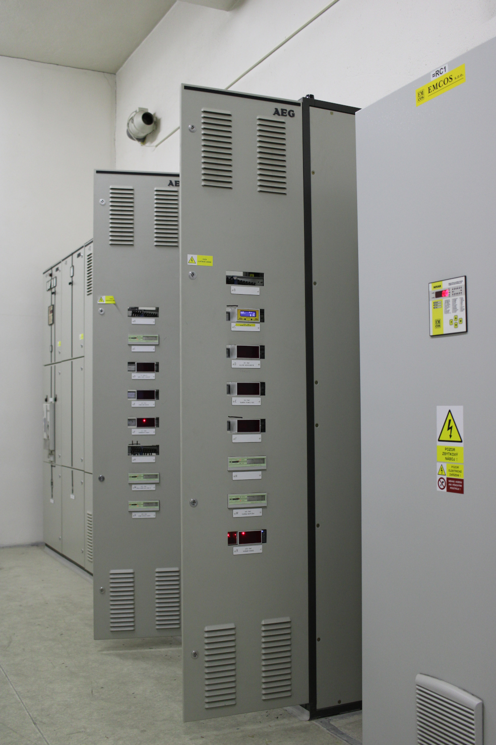 Linde Gas Praha, trafostanice, 19ks MBus elektroměrů se vzdáleným odečtem