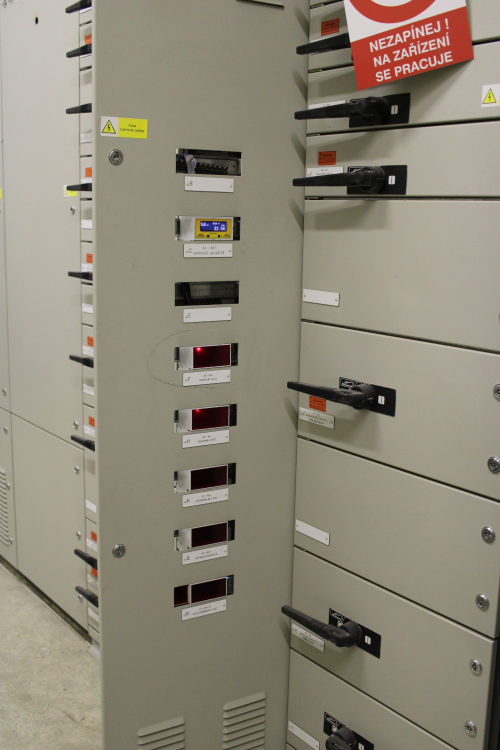 Linde Gas Praha, trafostanice, 19ks MBus elektroměrů se vzdáleným odečtem