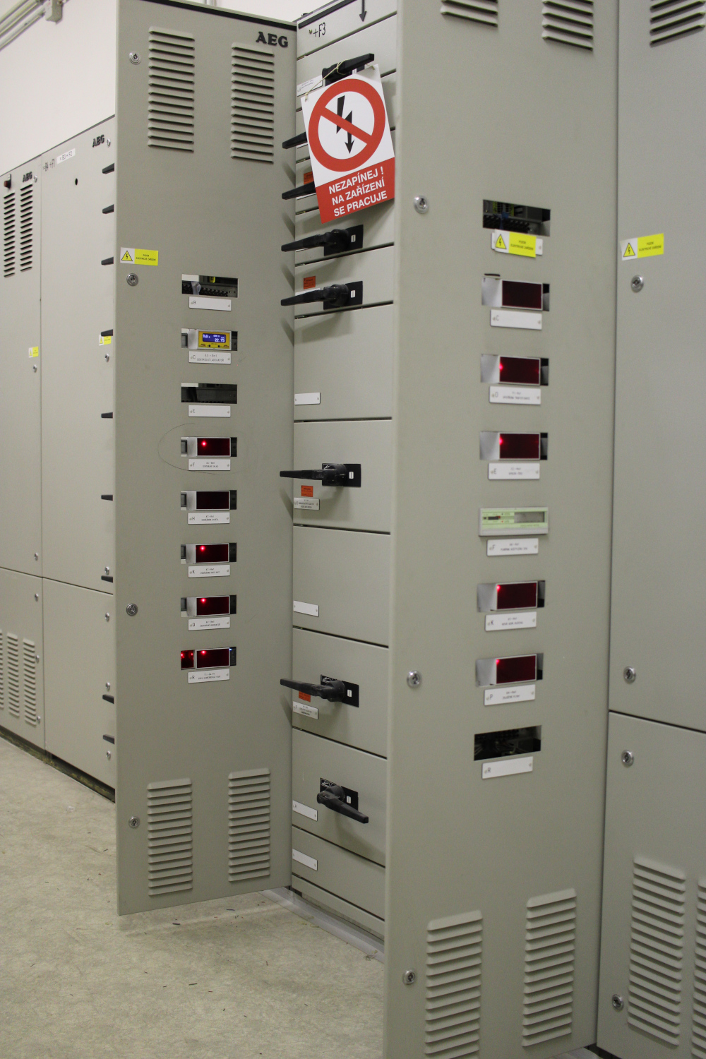 Linde Gas Praha, trafostanice, 19ks MBus elektroměrů se vzdáleným odečtem