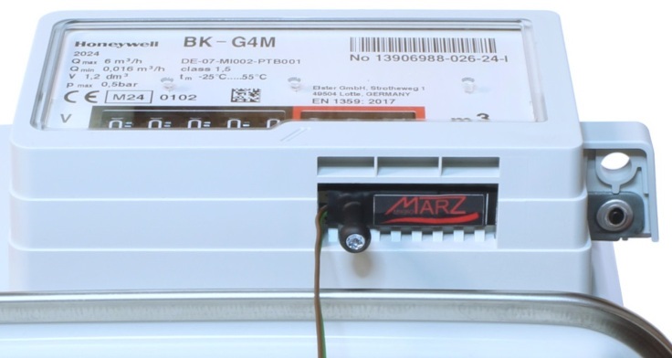 Impulsní modul PU2-GS2 pro plynoměry BK-Gx