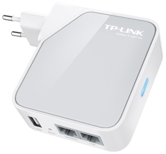 TP-LINK TL-WR710N LAN/WLAN client