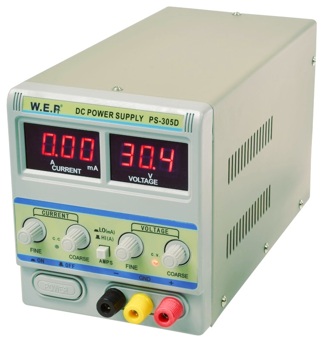 Zdroj WPS305D 0-30V, 0-5A