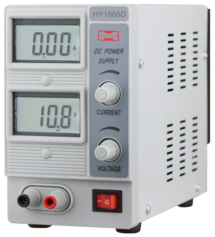 Zdroj HY1505D 0-15V, 0-5A