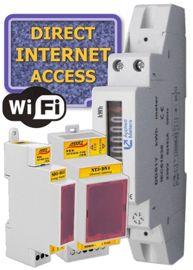 Elektroměr DDS-1Y-M, WiFi, s odečtem přes internet