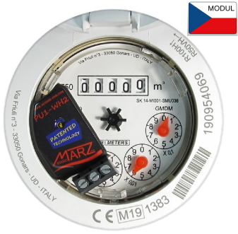 Impulsní modul pro vodoměry B-Meters GMDM-I