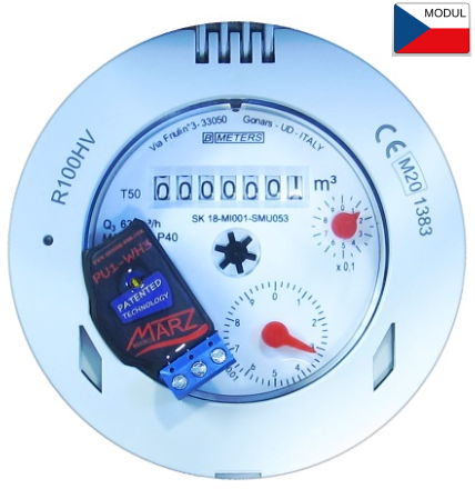 Imp. modul pro vodoměry B-Meters WDE-K50
