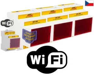 WiFi dálk. odečet pro 33 impulsních měřičů energie