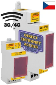 Elektroměr SD1-PM1, GSM, s odečtem přes internet