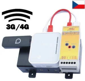 GSM bateriový odečet plynoměru BK-Gx online