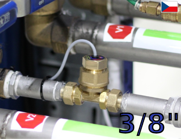 Měřič průtoku stlačeného vzduchu PU1-CA1 G3/8"