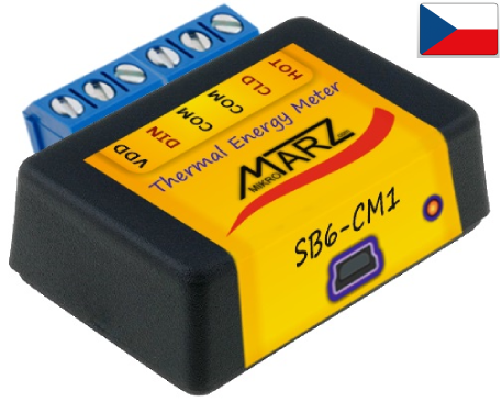 Měřič tepelné energie SB6-CM1
