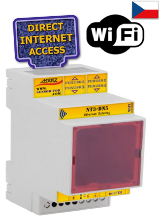 WiFi sada 5-násobné brány NT3-DN5
