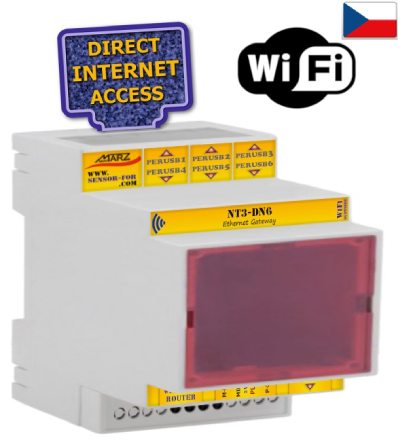 WiFi sada 7-násobné brány NT3-DN6
