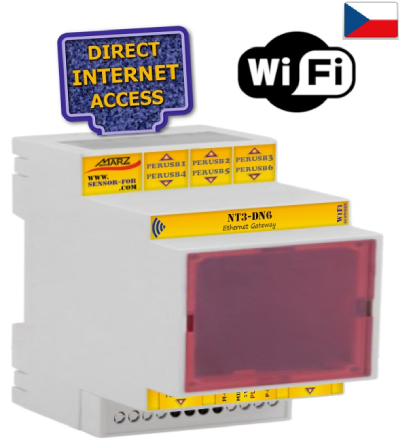 WiFi sada 8-násobné brány NT3-DN6