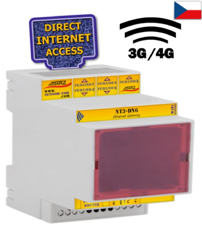 GSM 3G/4G sada 5-násobné brány NT3-DN6
