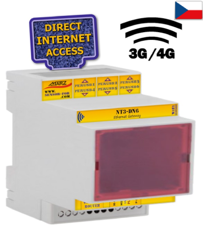 GSM 3G/4G sada 6-násobné brány NT3-DN6