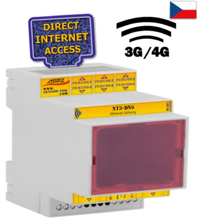 GSM 3G/4G sada 8-násobné brány NT3-DN6