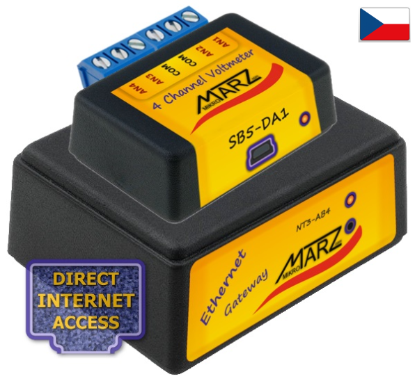 Měření napětí vícekanálové, NT3