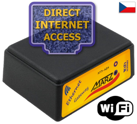 WiFi sada brány NT3-AB4-RF5 s LoRa MBus rozhraním, 60x