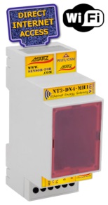 WiFi sada brány NT3-DN4-MH1 s Modbus sběrnicí, 72x