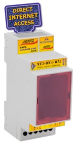 Eth. brána NT3-DN4-WA1, WiFi / GSM port, MBus sběrnice, 1x