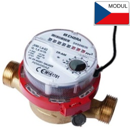 ENBRA ER-AM 3/4", pulsní výstup, teplá voda