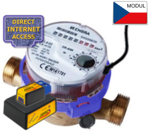 ENBRA ER-AM 1/2", odečet studené vody přes internet