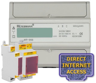 Elektroměr HT-353D s odečtem přes internet