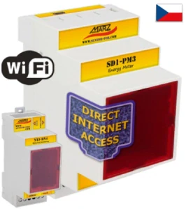 Elektroměr SD1-PM3, WiFi, s odečtem přes internet