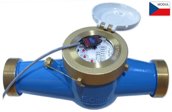 B-Meters GMDM 2", pulsní výstup OD, studená voda